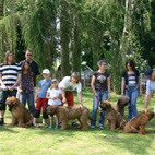 A-Wurf, Frauchen und Herrchen