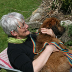 Ulrike Mller-Michael mit Anou