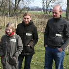 Lisa, Claudia und Markus