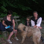 Awan genehmigt sich einen Schluck